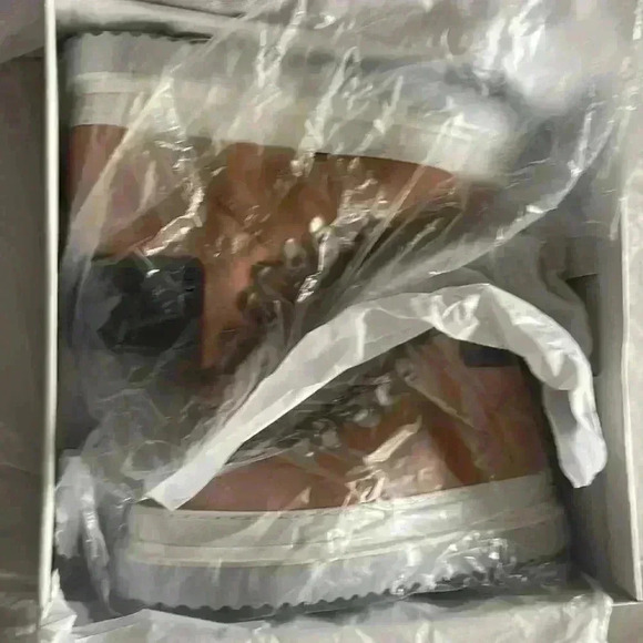 SCHUTZ - Marlua Waterproof Honey/Beige Platform Boots NewIn Box,With DustbagSz 6 - Picture 4 of 12